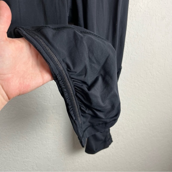 Lululemon Run For Your Life Crop Leggings Chevron - Picture 5 of 15